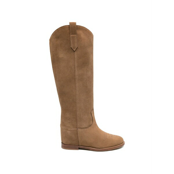 ヴィアローマ15 レディース ブーツ シューズ Round-toe boots Neutrals