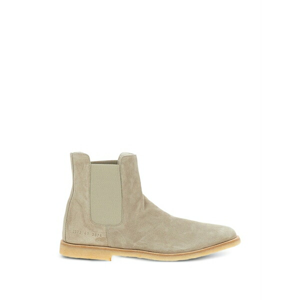 コモン・プロジェクツ メンズ ブーツ シューズ Elasticated-panels leather boots Neutrals