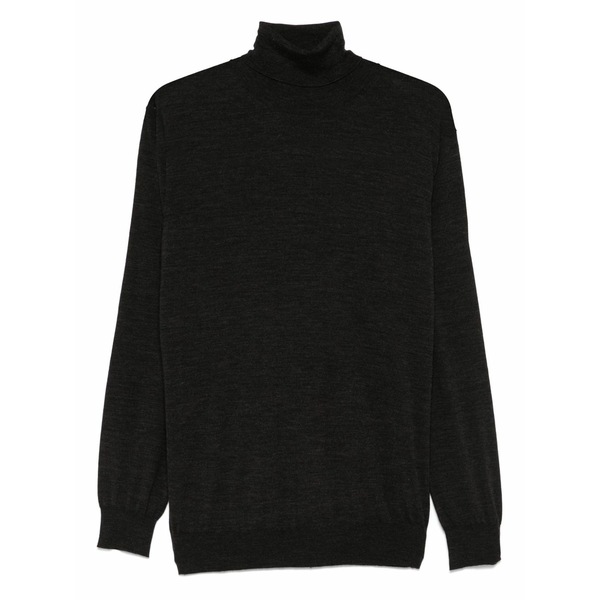 カングラ メンズ ニット&セーター アウター Fine-knit sweater Grey｜asty