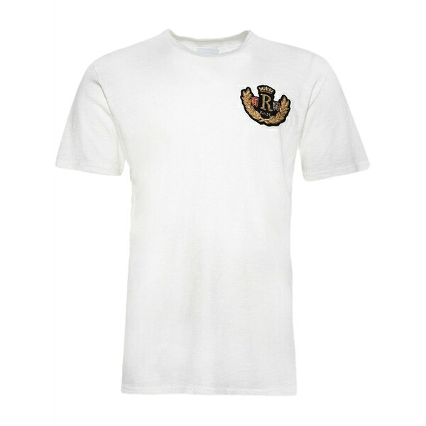 ルード メンズ プルオーバー トップス Logo t-shirt White