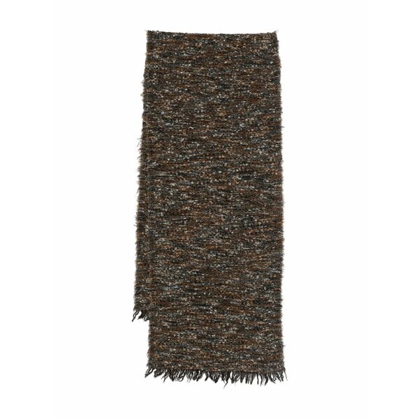 ファリエロ サルティ メンズ えり巻き・袈裟・えり巻き 付属物 Fringed scarf Brown
