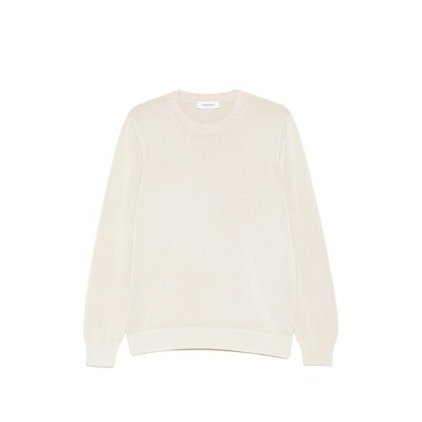 グランサッソ メンズ ニット&セーター アウター Crew-neck knitted sweater White｜asty
