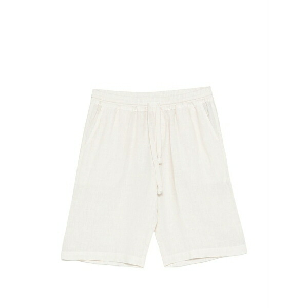 フェデーリ メンズ カジュアルパンツ ボトムス Drawstring-waistband shorts Neutrals｜asty