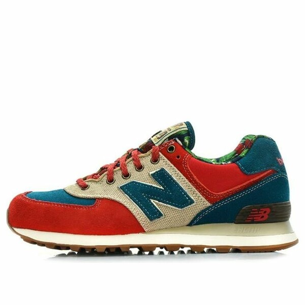 New Balance ニューバランス メンズ スニーカー 【New Balance 574 Botanical Garden 'Red Blue' ML574OHR】 サイズ US_M_4.5画像