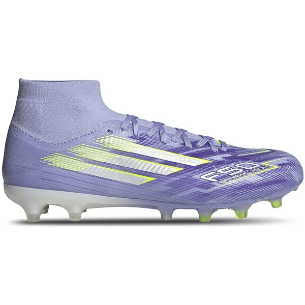 adidas アディダス レディース スニーカー  【adidas F50 Pro Mid-Cut FG Sparkfusion Radiant Blaze Pack (Women\u0027s)】  大いさ US_6(23.0糎) Violet Tone/Lucid Lemon/Purple Rush レディース靴-靴