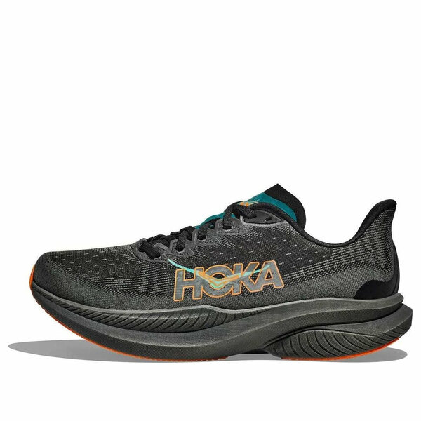 HOKA ONE ONE ホカオネオネ メンズ スニーカー  【HOKA ONE ONE Mach 6 \u0027Black Electric Tangerine\u0027 1147790-BKLC】  大きさ US_11.5(29.5糎)