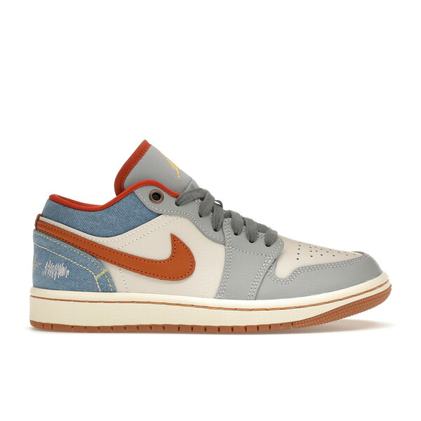 Jordan ジョーダン レディース スニーカー 【Jordan 1 Low Phantom Denim (Women's)】 サイズ US_8.5(25.5cm) Phantom/Coconut Milk/Amber Brown/Multi-Colour 49,080円