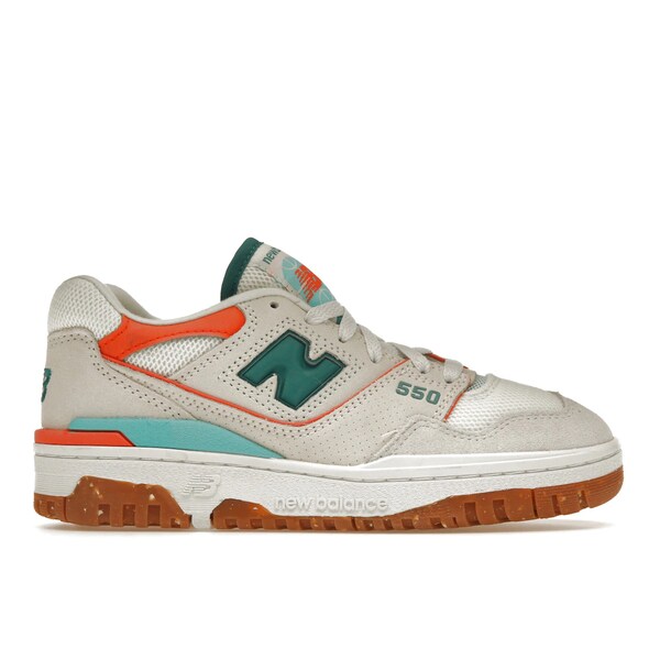 New Balance ニューバランス レディース スニーカー 【New Balance 550 Sea Salt Verdigris (Women's)】 サイズ US_5.5(22.5cm) Sea Salt/Verdigris/Poppy