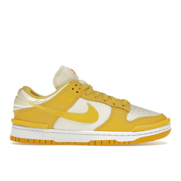 Nike ナイキ レディース スニーカー 【Nike Dunk Low Twist Vivid Sulfur (Women's)】 サイズ US_9(26.0cm) Coconut Milk/Vivid Sulfur/White