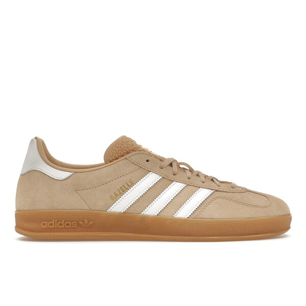 adidas アディダス レディース スニーカー 【adidas Gazelle Indoor Magic Beige (Women's)】 サイズ US_7.5(24.5cm) Magic Beige/Cloud White/Gum