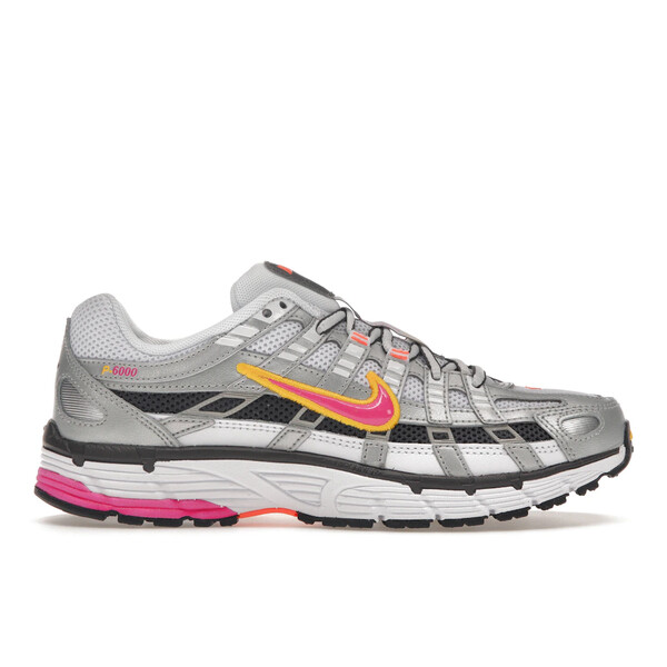 Nike ナイキ レディース スニーカー 【Nike P-6000 Laser Fuchsia (Women's)】 サイズ US_8.5(25.5cm) White/Laser Fuchsia-Metallic Platinum