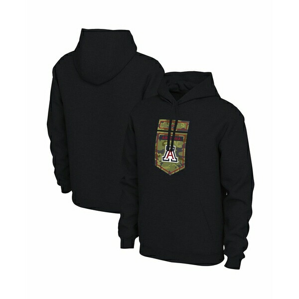 ナイキ メンズ パーカー・スウェットシャツ Wildcats Camo Black Men's Veterans Black Pullover Hoodie アウター Arizona トップス | windowmaker.com