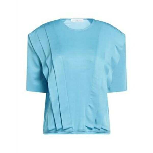 【送料無料】 マリア ヴィットリア パオリロ MVP レディース Tシャツ トップス T-shirts Azure
