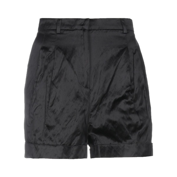 【送料無料】 フィロソフィーデロレンゾセラフィーニ レディース カジュアルパンツ ボトムス Shorts & Bermuda Shorts Black｜asty