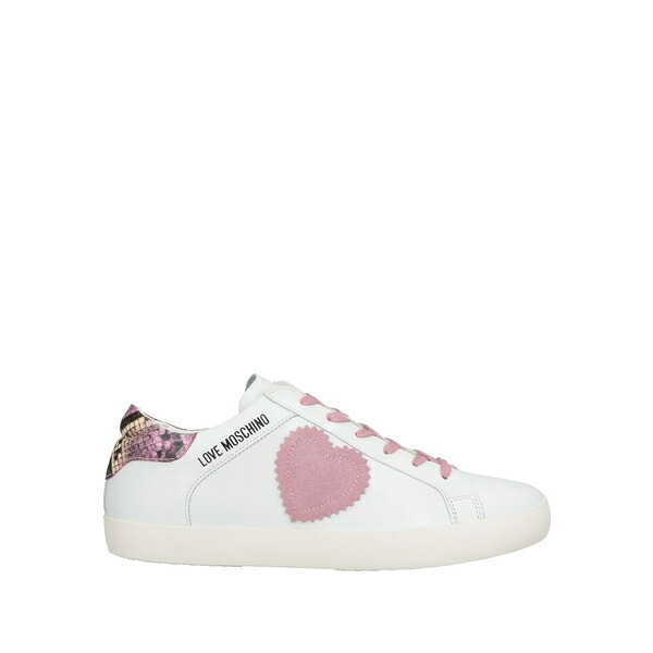 【送料無料】 モスキーノ レディース スニーカー シューズ Sneakers White｜asty