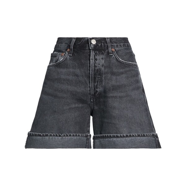 【貨物輸送無料】 アゴルド レディース ジーンズズボン下 ボトムス Denim shorts Black