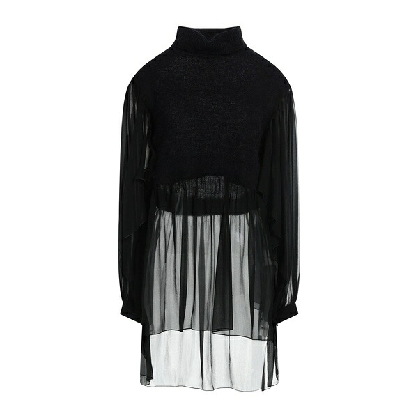【貨物輸送無料】 アルベルタ フェレッティ レディース 編み物\u0026スウェーター アウター Turtlenecks Black