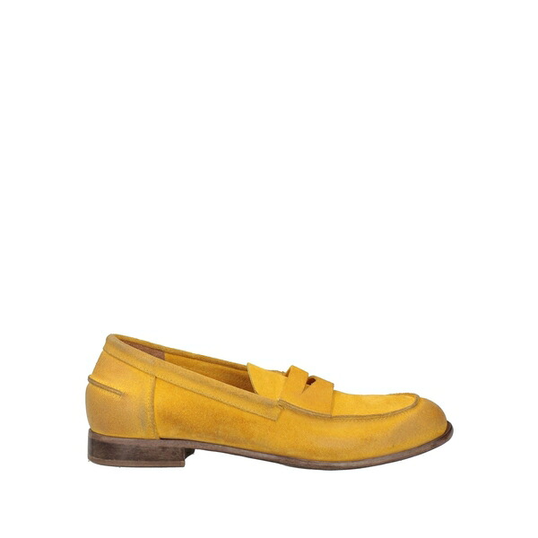 【貨物輸送無料】 モマ レディース スリッポン・ローファー シューズ Loafers Yellow