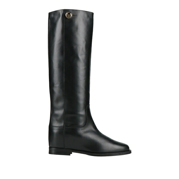 【送料無料】 ヴィアローマ15 レディース ブーツ シューズ Boots Black｜asty