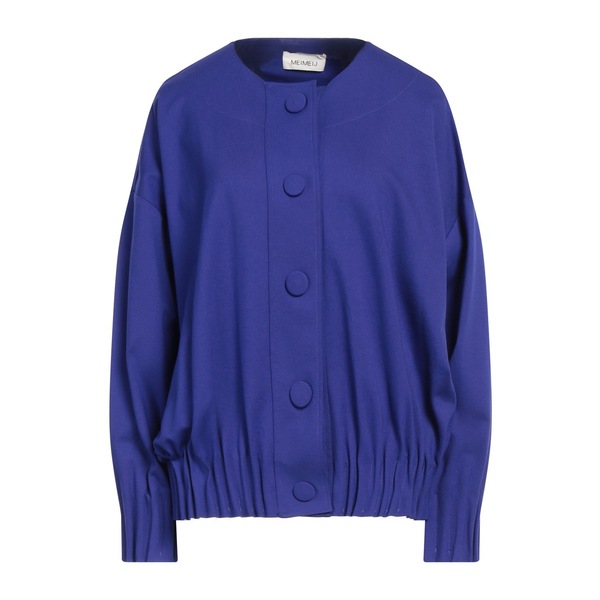 【送料無料】 メイメイジェイ レディース ジャケット&ブルゾン アウター Jackets Purple|asty