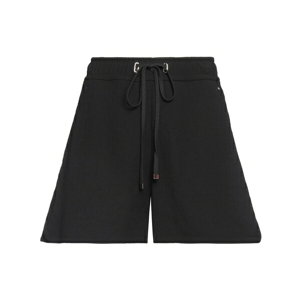 【貨物輸送無料】 ファースト 古典派音楽 レディース 心地好いズボン下 ボトムス Shorts \u0026 Bermuda Shorts Black