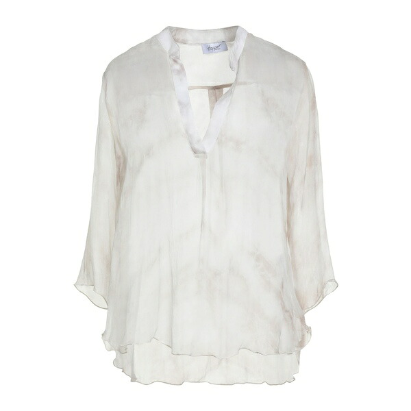【送料無料】 ホッパー レディース Tシャツ トップス Tops White|asty