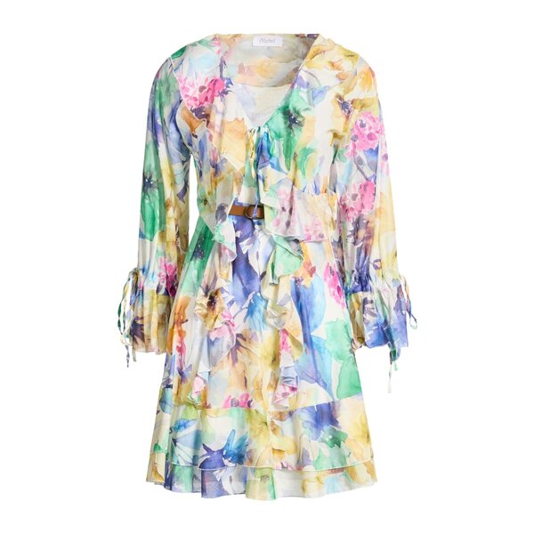 【送料無料】 モーテル レディース ワンピース トップス Mini dresses Yellow｜asty