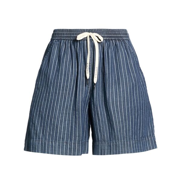 【貨物輸送無料】 チルコロ1901 レディース 心地好いズボン下 ボトムス Shorts \u0026 Bermuda Shorts Blue
