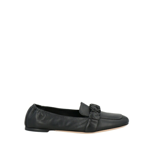 【貨物輸送無料】 エージーエル レディース スリッポン・ローファー シューズ Loafers Black