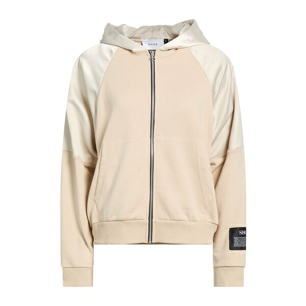 【送料無料】 シュー レディース パーカー・スウェットシャツ アウター Sweatshirts Beige｜asty