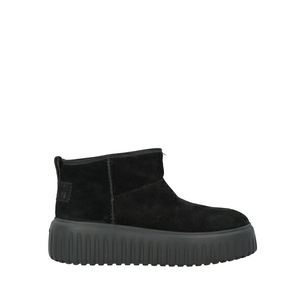 【貨物輸送無料】 ホー火器 レディース ブーツ シューズ Ankle boots Black