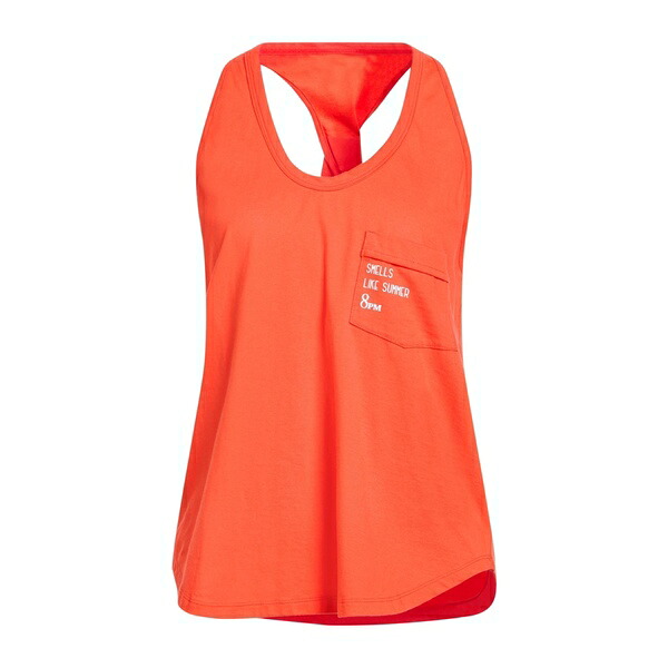 【貨物輸送無料】 エイト・ピーエム レディース プルオーバー トップス Tank tops Red