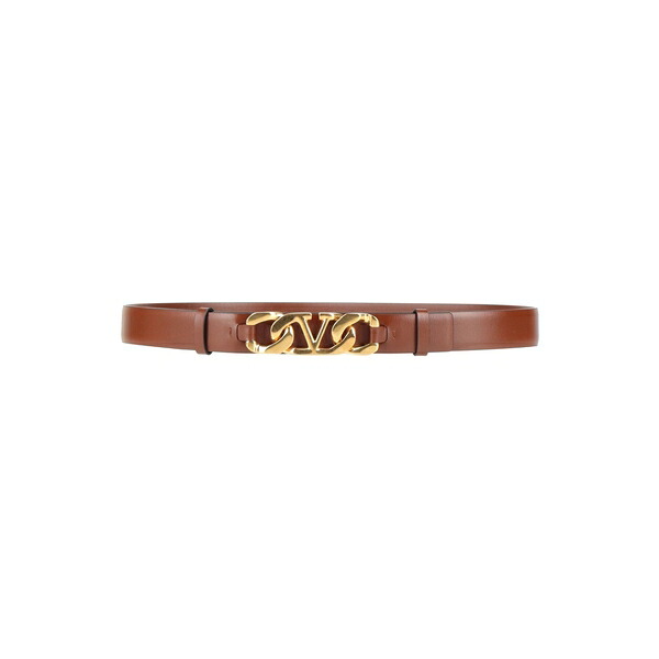 【貨物輸送無料】 ヴァレンティノ ガラヴァーニ レディース 三尺帯 付属物 Belts Brown