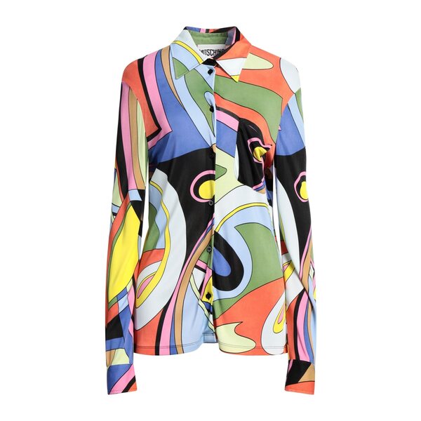 【送料無料】 モスキーノ レディース シャツ トップス Shirts Green｜asty