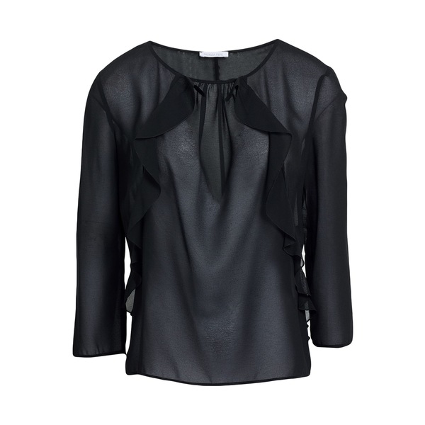 【送料無料】 パトリツィア ペペ レディース Tシャツ トップス Tops Black｜asty