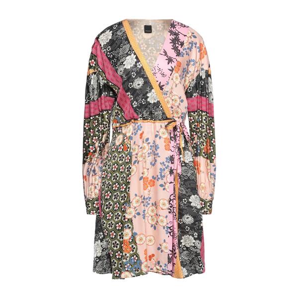 【送料無料】 ピンコ レディース ワンピース トップス Mini dresses Green｜asty