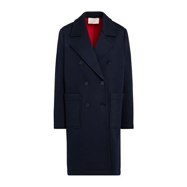 【貨物輸送無料】 騒々しい混乱 レディース 上衣＆上衣 アウター Overcoats \u0026 Trench Coats Blue