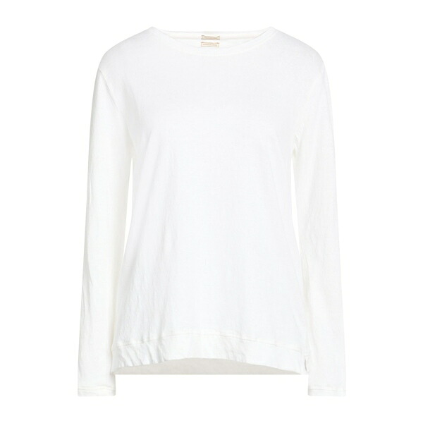 【貨物輸送無料】 マッシモ アルバ レディース プルオーバー トップス T-shirts White