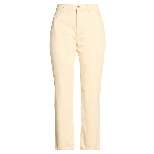 【送料無料】 パトリツィア ペペ レディース デニムパンツ ボトムス Jeans Beige|asty