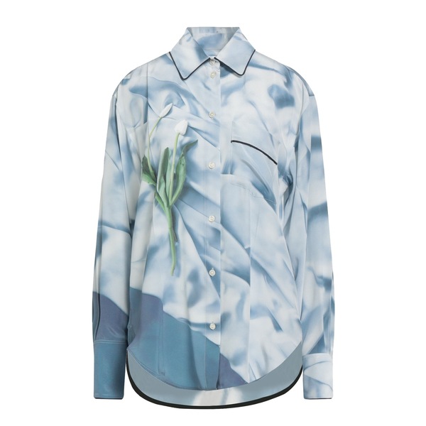 【送料無料】 ヴィクトリア ベッカム レディース シャツ トップス Shirts Azure｜asty