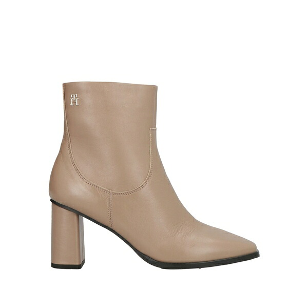 【貨物輸送無料】 トミー ヒルフィガー レディース ブーツ シューズ Ankle boots Beige