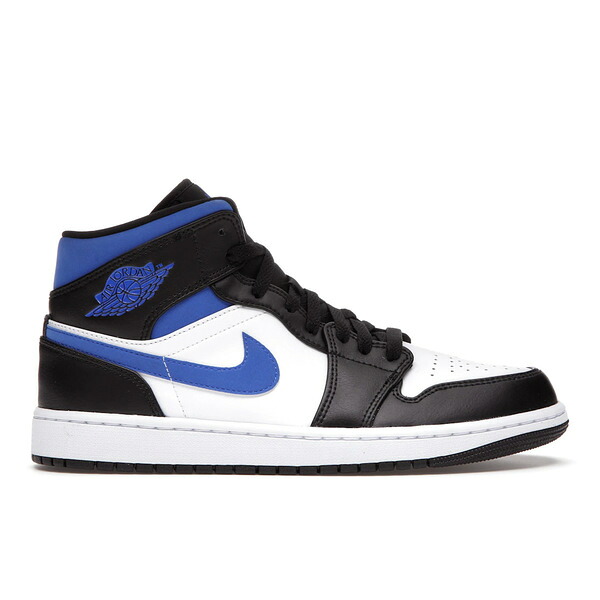 Jordan ジョーダン メンズ スニーカー 【Jordan 1 Mid White Black Racer Blue】 サイズ US_M_15 White/Racer Blue-Black｜asty