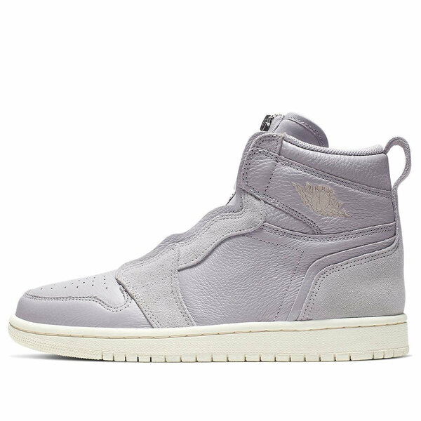 Jordan ジョーダン レディース スニーカー 【(WMNS) Air Jordan 1 High Zip 'Grey Light Ivory Light Purple' AQ3742-002】 サイズ US_7(24.0cm)|asty