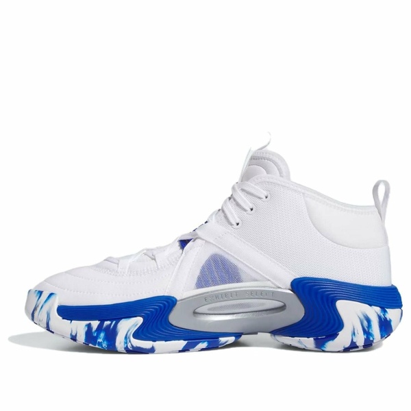 adidas アディダス レディース スニーカー  【(WMNS) adidas Exhibit Select Mid \u0027White Royal Blue\u0027 IE9333】  大きさ US_W_14.5