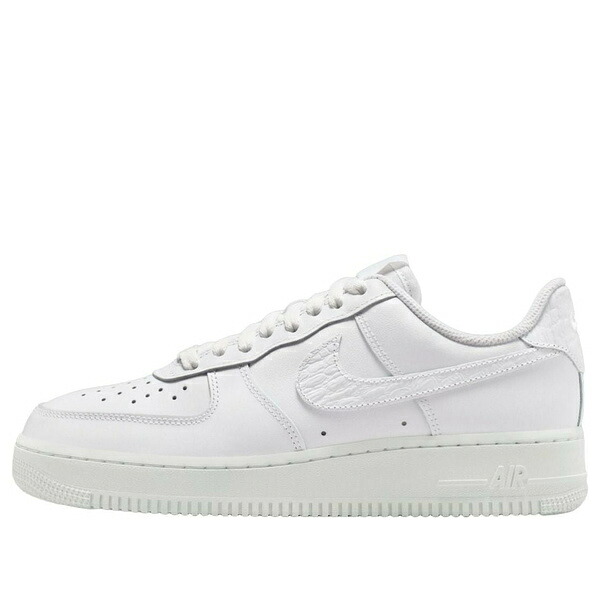Nike ナイキ レディース スニーカー 【(WMNS) Nike Air Force 1 Low Pebble Croc 'White' IO4837-100】 サイズ US_5.5(22.5cm)|asty