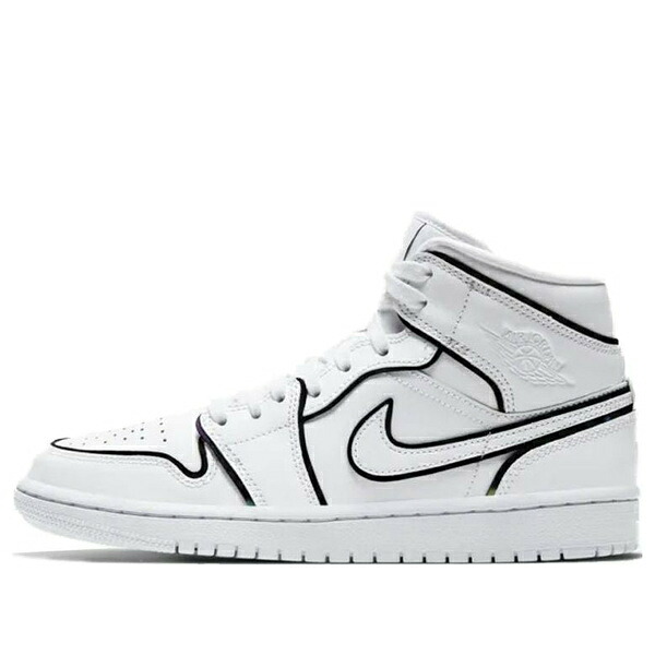 Jordan ジョーダン レディース スニーカー  【(WMNS) Air Jordan 1 Mid SE Iridescent Trim CK6587-100】  サイズ US_8.5(25.5cm)