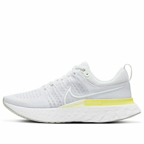Nike ナイキ レディース スニーカー  【(WMNS) Nike React Infinity Run Flyknit 2 White Light Citron CT2423-100】  サイズ US_6(23.0cm)
