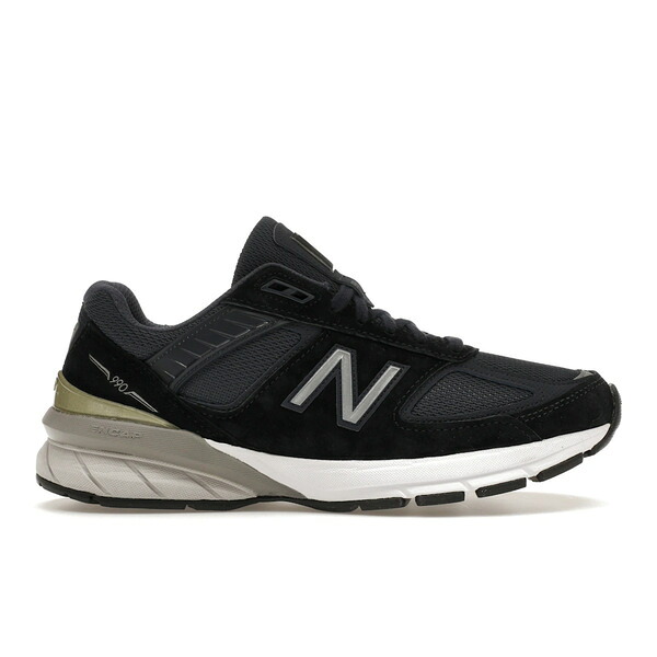 New Balance ニュー平衡にする レディース スニーカー  【New Balance 990v5 Navy (Women\u0027s)】  大きさ US_W_9W_D_Wide Navy/Silver