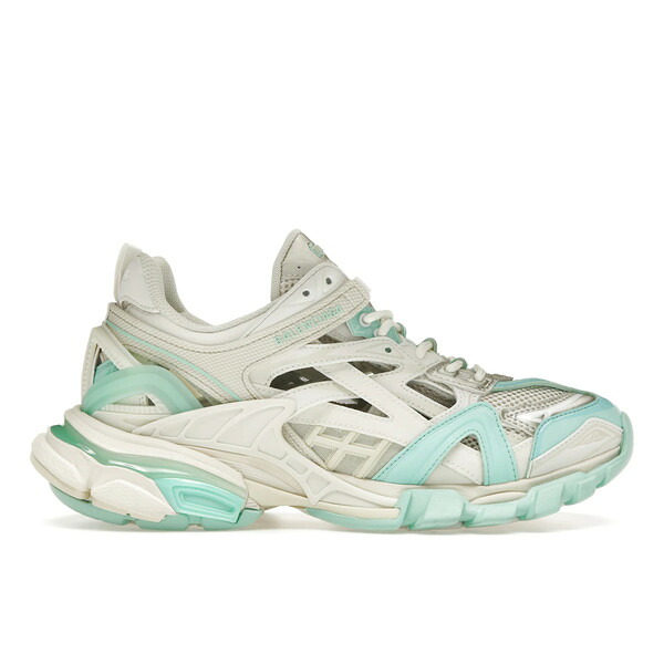 Balenciaga バレンシアガ レディース スニーカー  【Balenciaga Track.2 Green Cream (Women\u0027s)】  大きさ US_8(25.0糎) Green/Cream