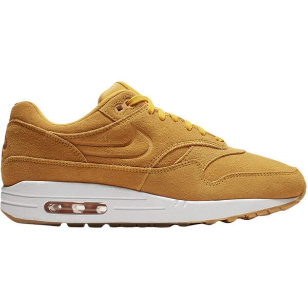 Nike ナイキ レディース スニーカー  【Nike Air Max 1 PRM University Gold Suede (Women\u0027s)】  大いさ US_7(24.0糎) University Gold/University Gold レディース靴-スニーカー